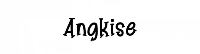 Angkise  تنزيل الخطوط