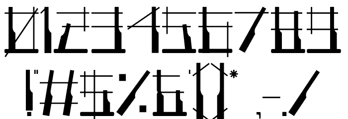Angklung Awi Regular Font OTHER CHARS