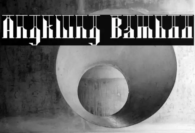 Angklung Bamboo Polices examples