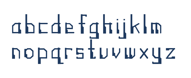 Angklung Regular Lowercase