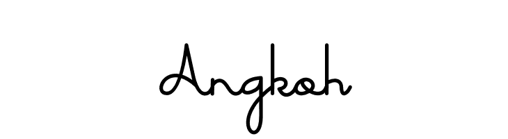 Angkoh Caratteri