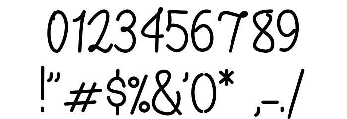 Angkoh Font OTHER CHARS