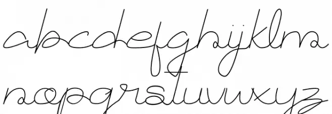 Angkringanth フォント 小文字