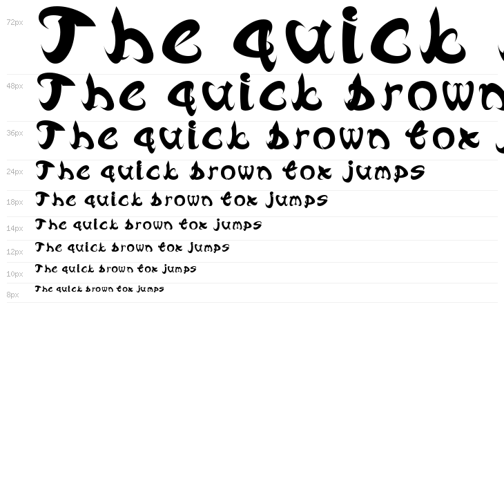 Angle Bold Waterfall