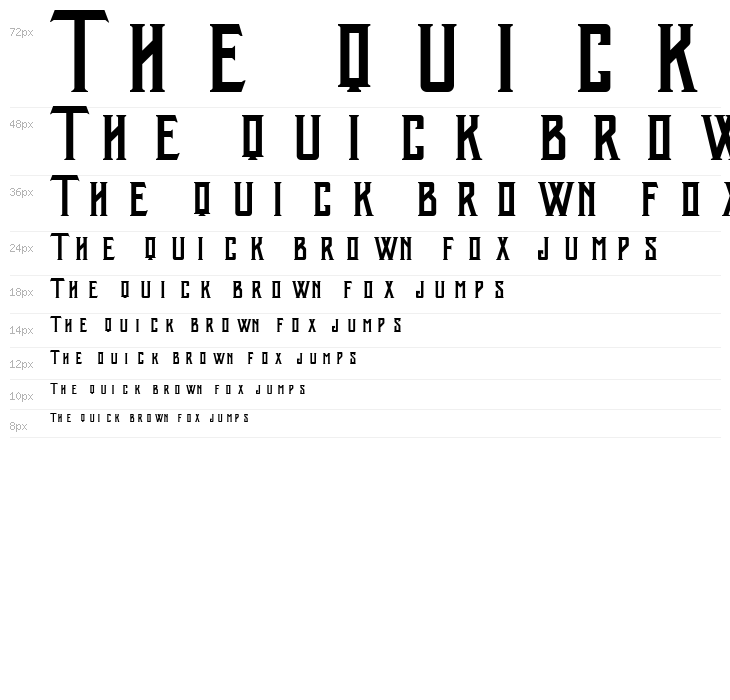 Angle Iron Waterfall