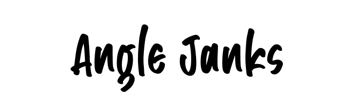 Angle Janks  font caratteri gratis