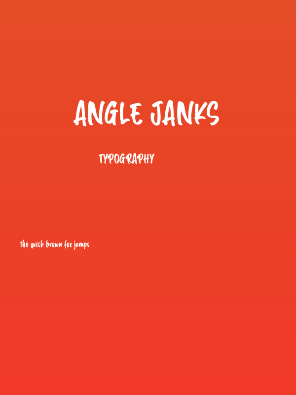 Angle Janks Poster