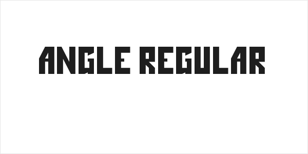 Angle Regular Logo