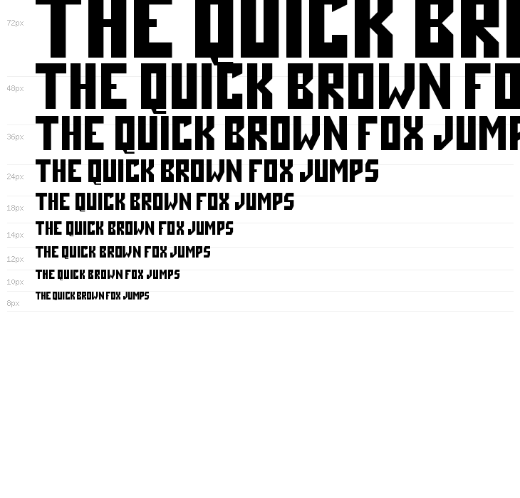 Angle Regular Waterfall