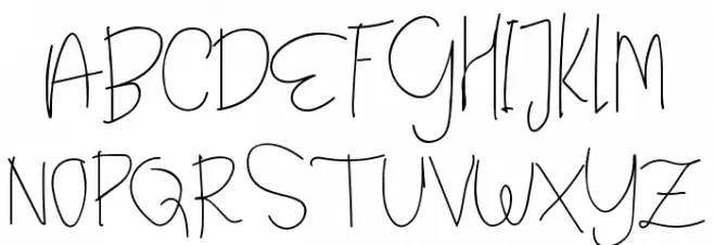 Angle Rose Regular Шрифта ВЕРХНИЙ