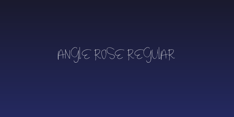 Angle Rose Regular Social Header
