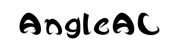 AngleAL  font caratteri gratis