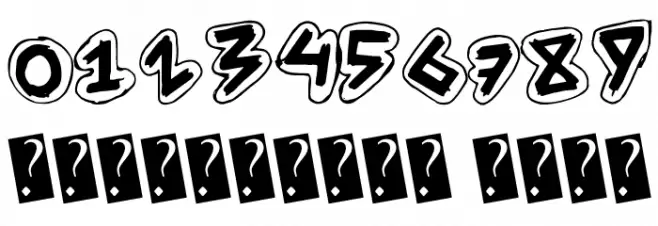 AngleStroke Font OTHER CHARS