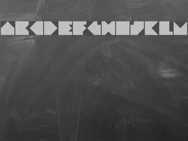 Angleblock Regular Schriftart examples