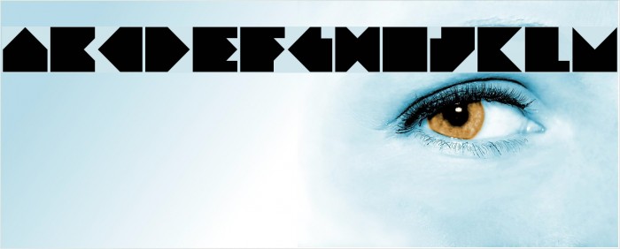Angleblock Regular Font examples