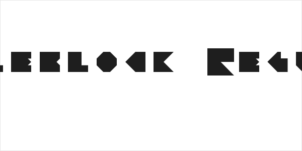 Angleblock Regular Logo