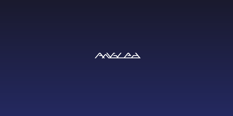 Angled Social Header