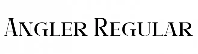 Angler Regular  Frei Schriftart Herunterladen
