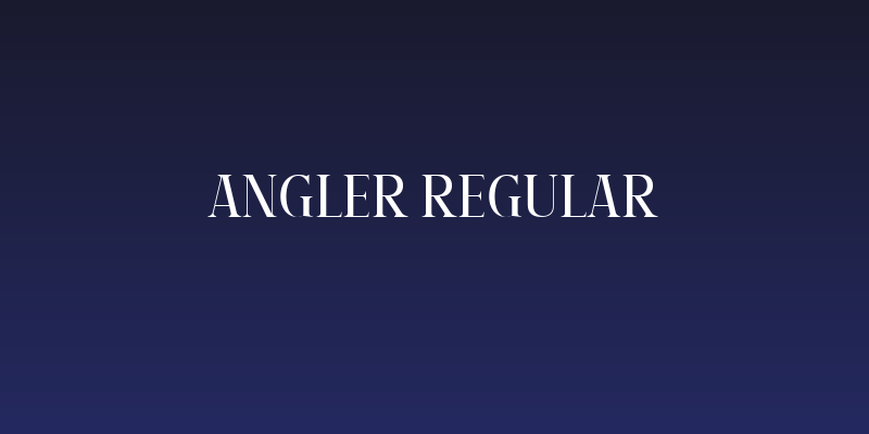 Angler Regular Social Header