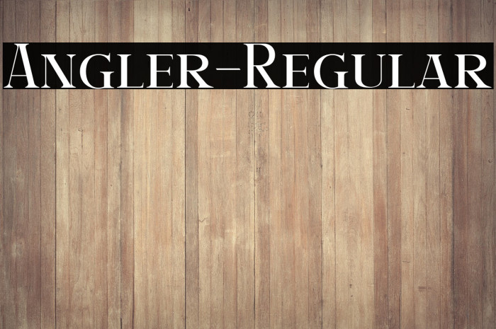 Angler-Regular Example 2