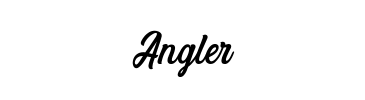 Angler  नि: शुल्क फ़ॉन्ट्स डाउनलोड