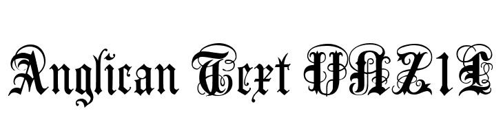Anglican Text UNZ1L  Free Fonts Download