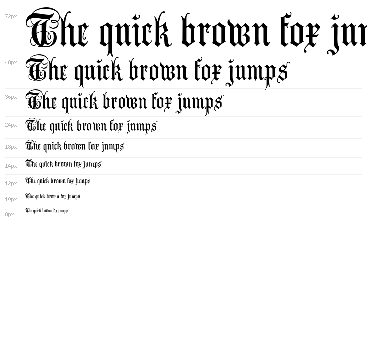 Anglican Text UNZ1L Waterfall