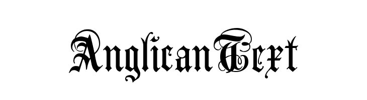 AnglicanText Font