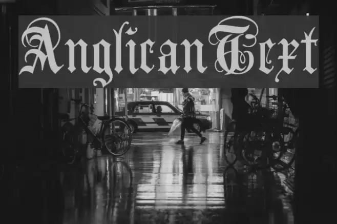 AnglicanText Font examples
