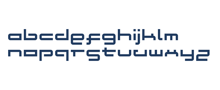 Anglo Katakana Regular Lowercase