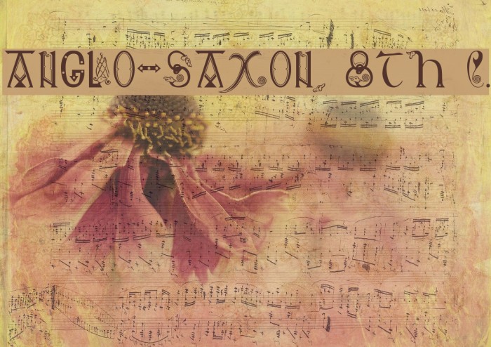 Anglo-Saxon, 8th c. Fuentes examples