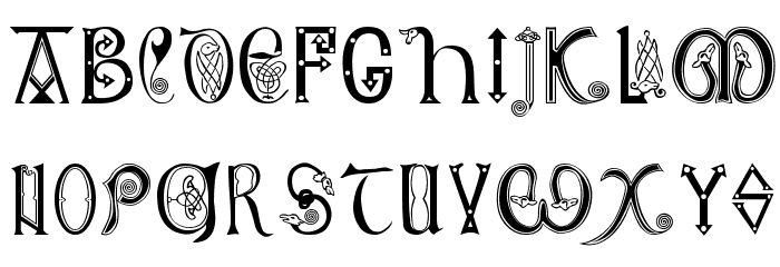 Anglo-Saxon, 8th c. Fuentes MINÚSCULAS