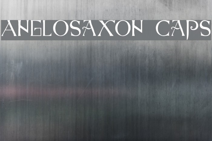 Anglo-Saxon Caps Font examples