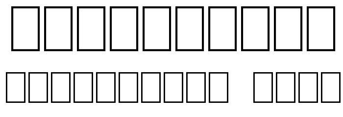 Anglo-Saxon Project Font OTHER CHARS