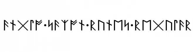 Anglo Saxon Runes Regular  baixar fontes gratis