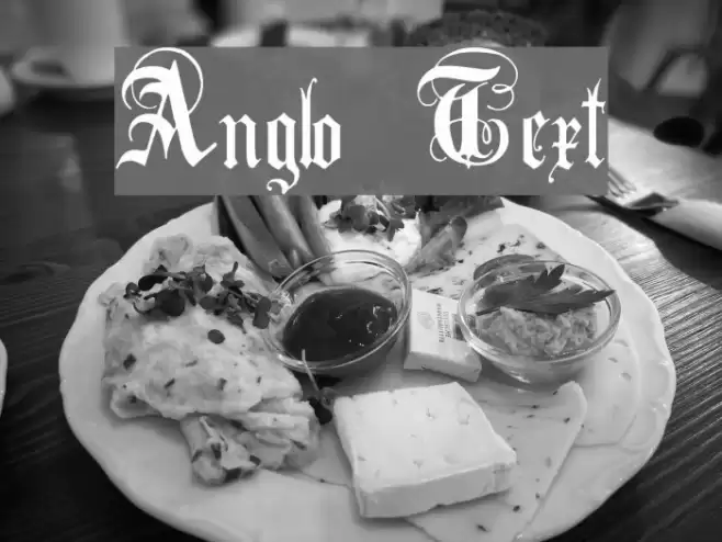 Anglo Text Fuentes examples