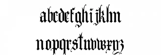 Anglo Text Fuentes MINÚSCULAS
