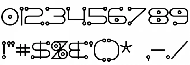 AngloCelestial Bold Font OTHER CHARS