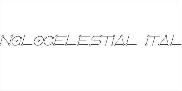 AngloCelestial Italic Logo