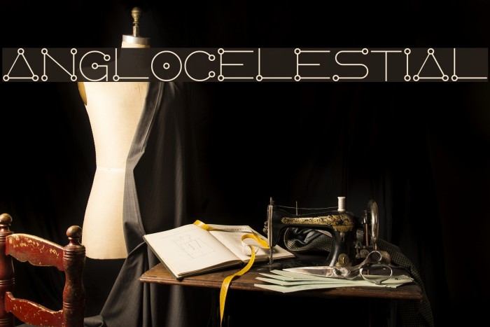 AngloCelestial Font examples