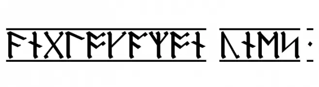 AngloSaxon Runes 1  Скачать бесплатные шрифты
