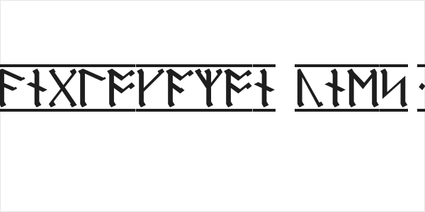 AngloSaxon Runes 1 Logo