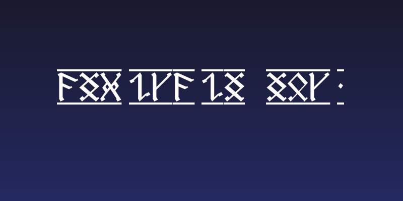 AngloSaxon Runes 1 Social Header