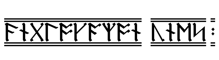 AngloSaxon Runes 2  नि: शुल्क फ़ॉन्ट्स डाउनलोड