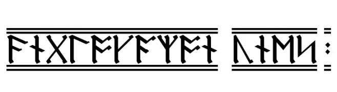 AngloSaxon Runes 2  नि: शुल्क फ़ॉन्ट्स डाउनलोड