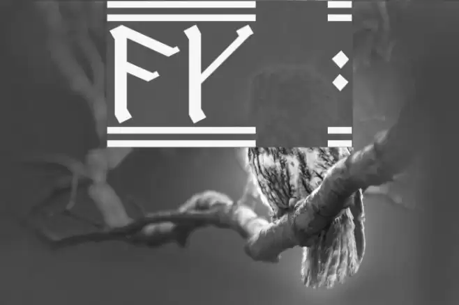 AngloSaxon Runes 2 Font examples