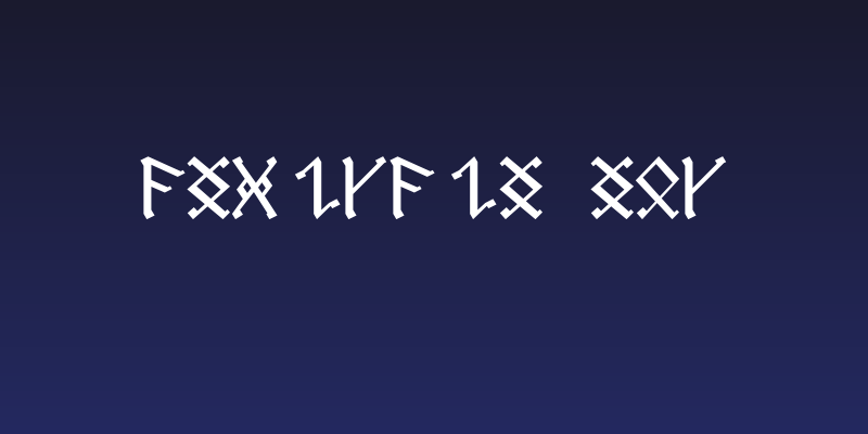AngloSaxon Runes Social Header