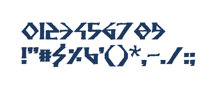 Anglodavek Bold Other Characters