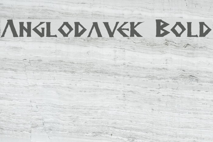 Anglodavek Bold Example 1