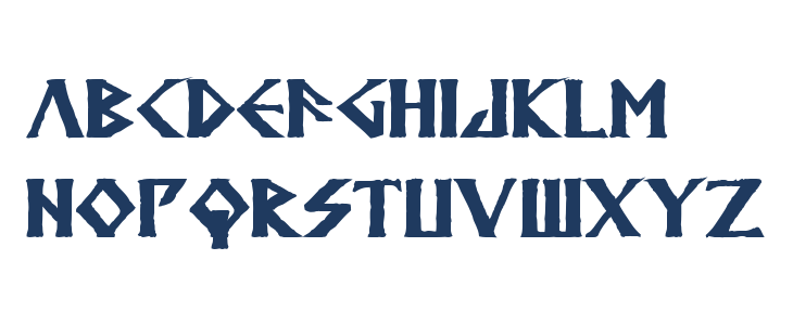 Anglodavek Bold Lowercase